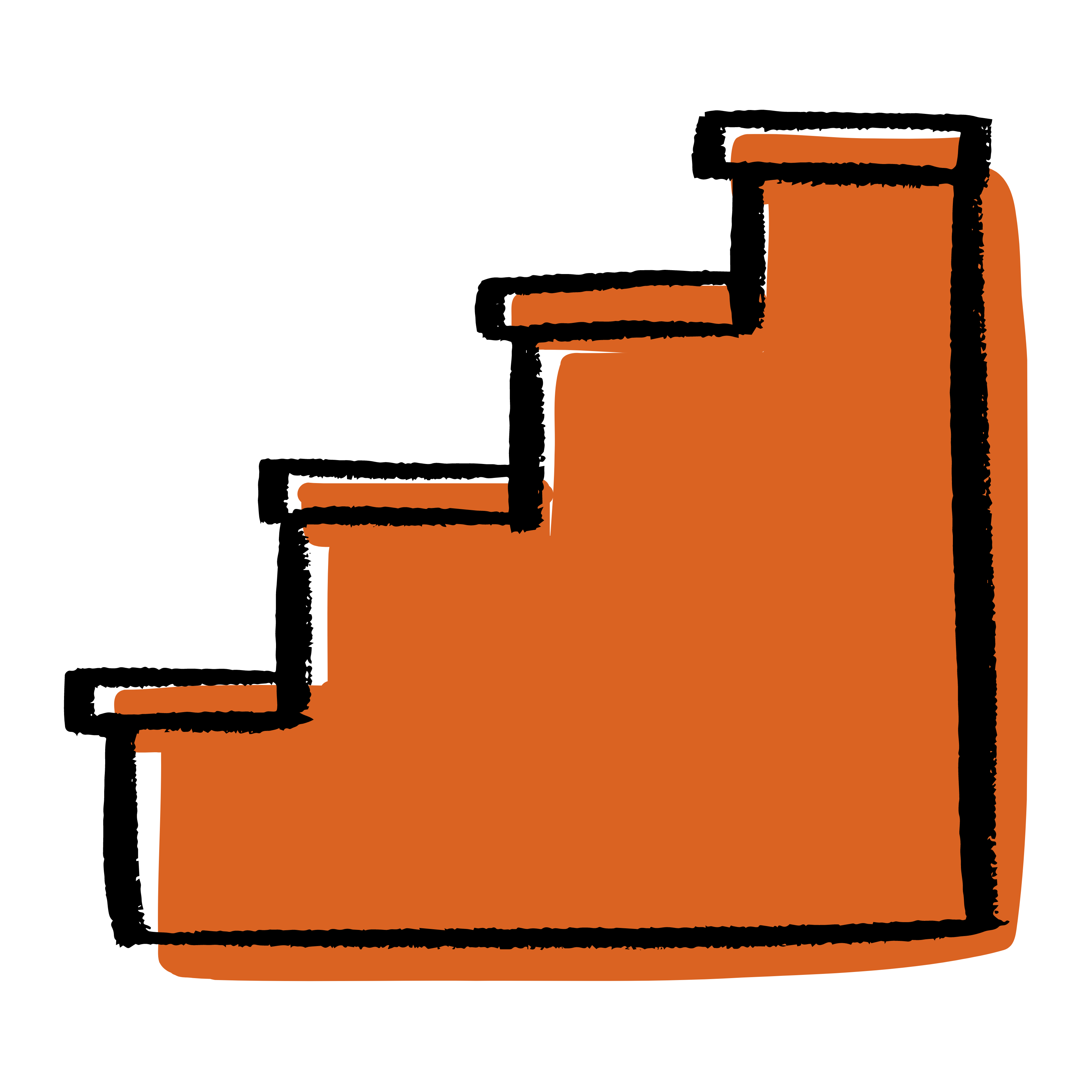 Orange Stairs